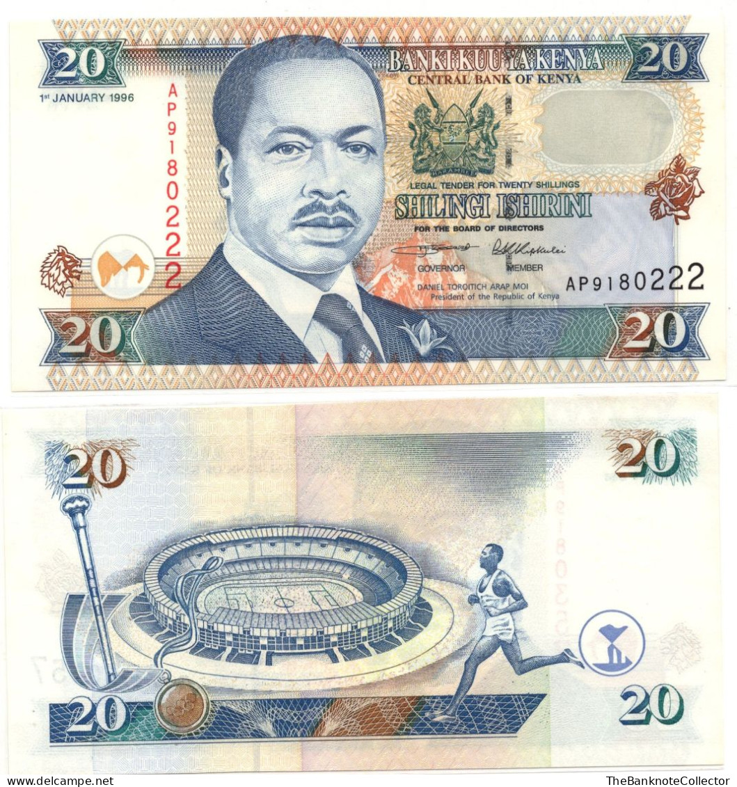 Kenya 20 Shillings 1996  P-35 UNC - Kenya