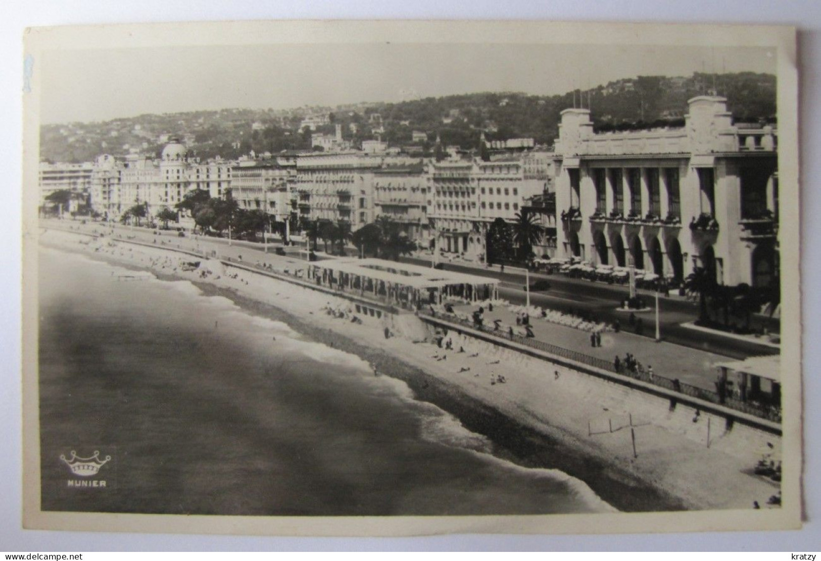 FRANCE - ALPES MARITIMES - NICE - La Promenade Des Anglais Et Le Palais De La Méditerranée - Monuments, édifices