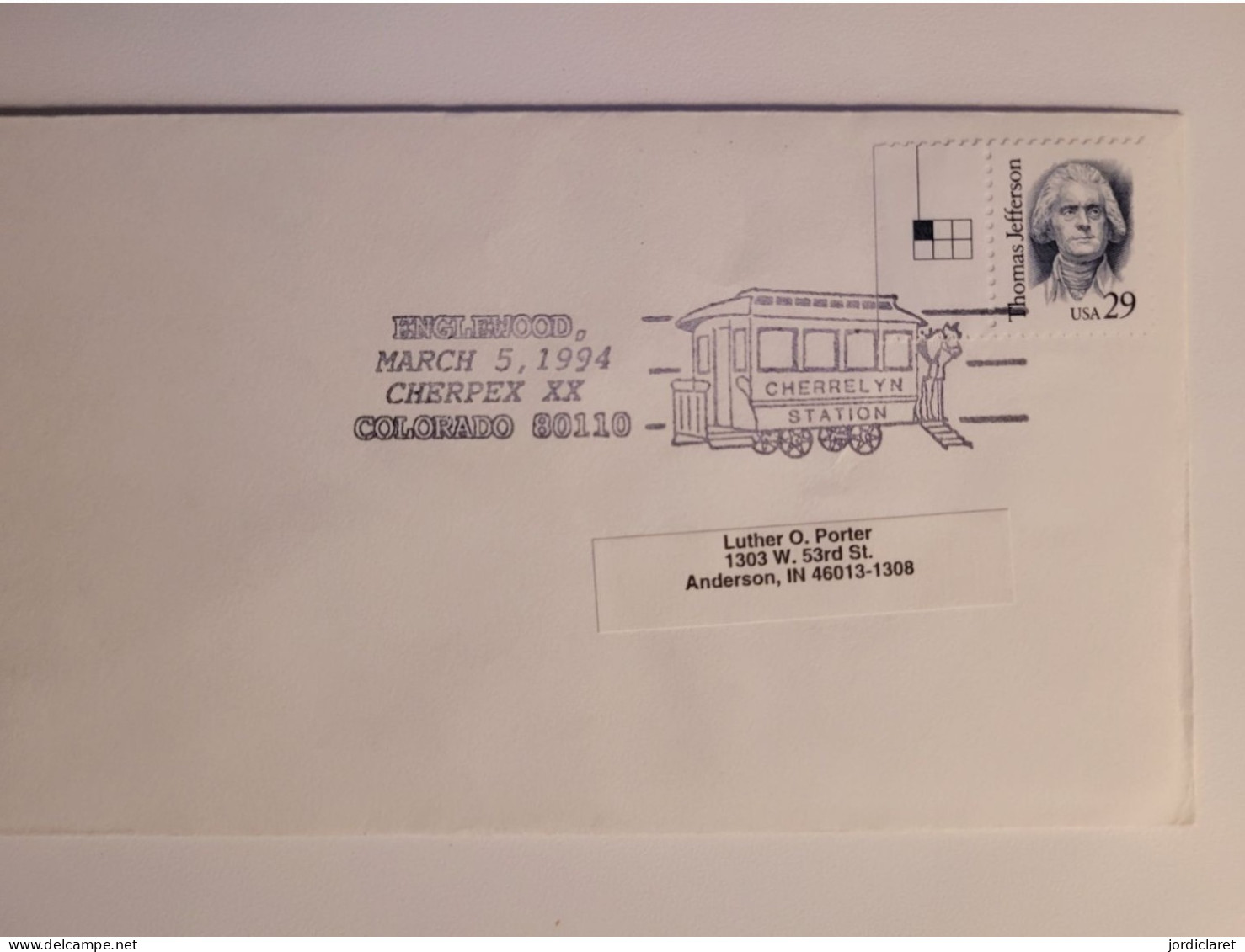 POSTMARKET USA 1994 - Tramways