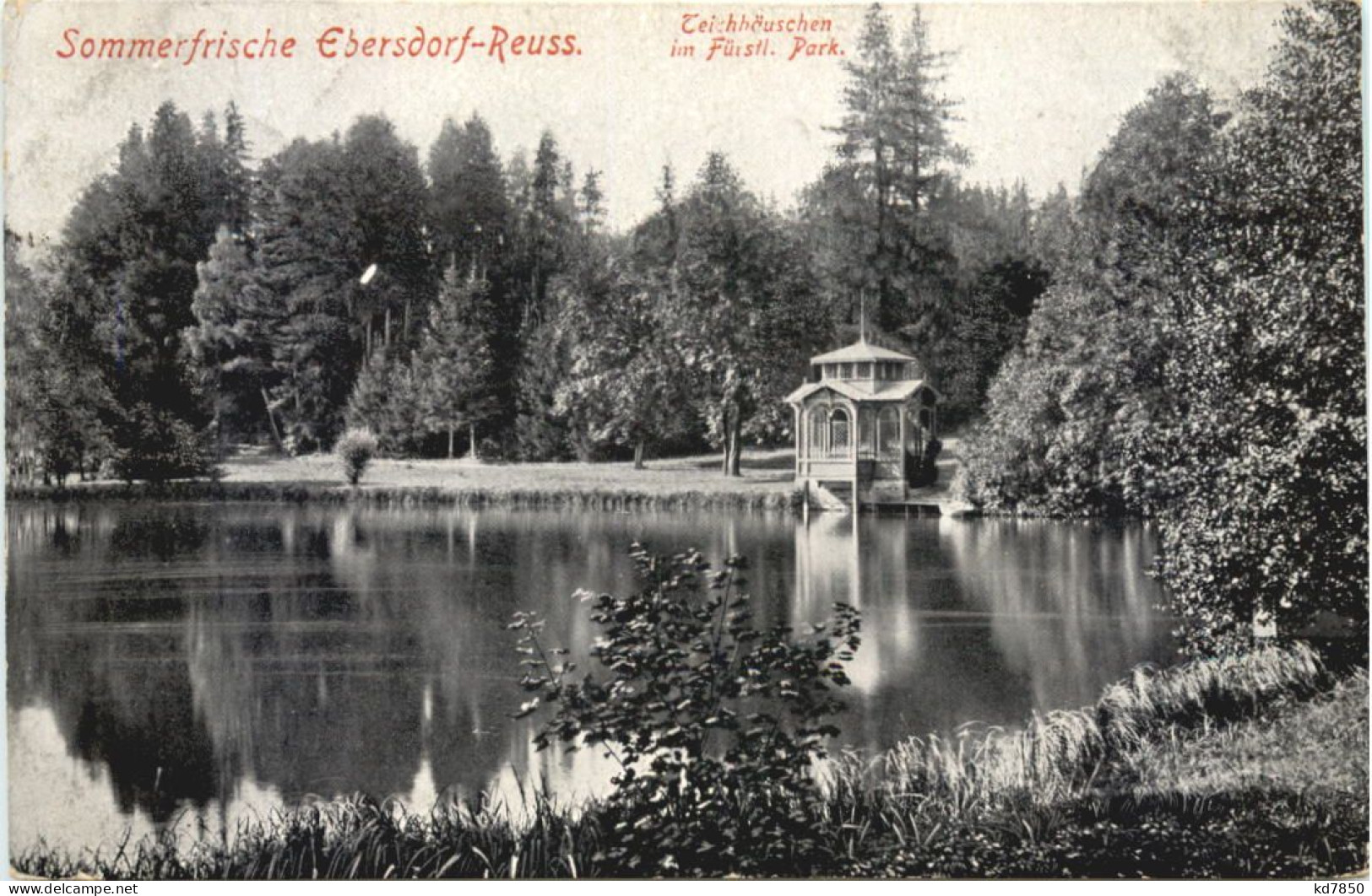 Ebersdorf Reuss - Teichhäuschen - Ebersdorf