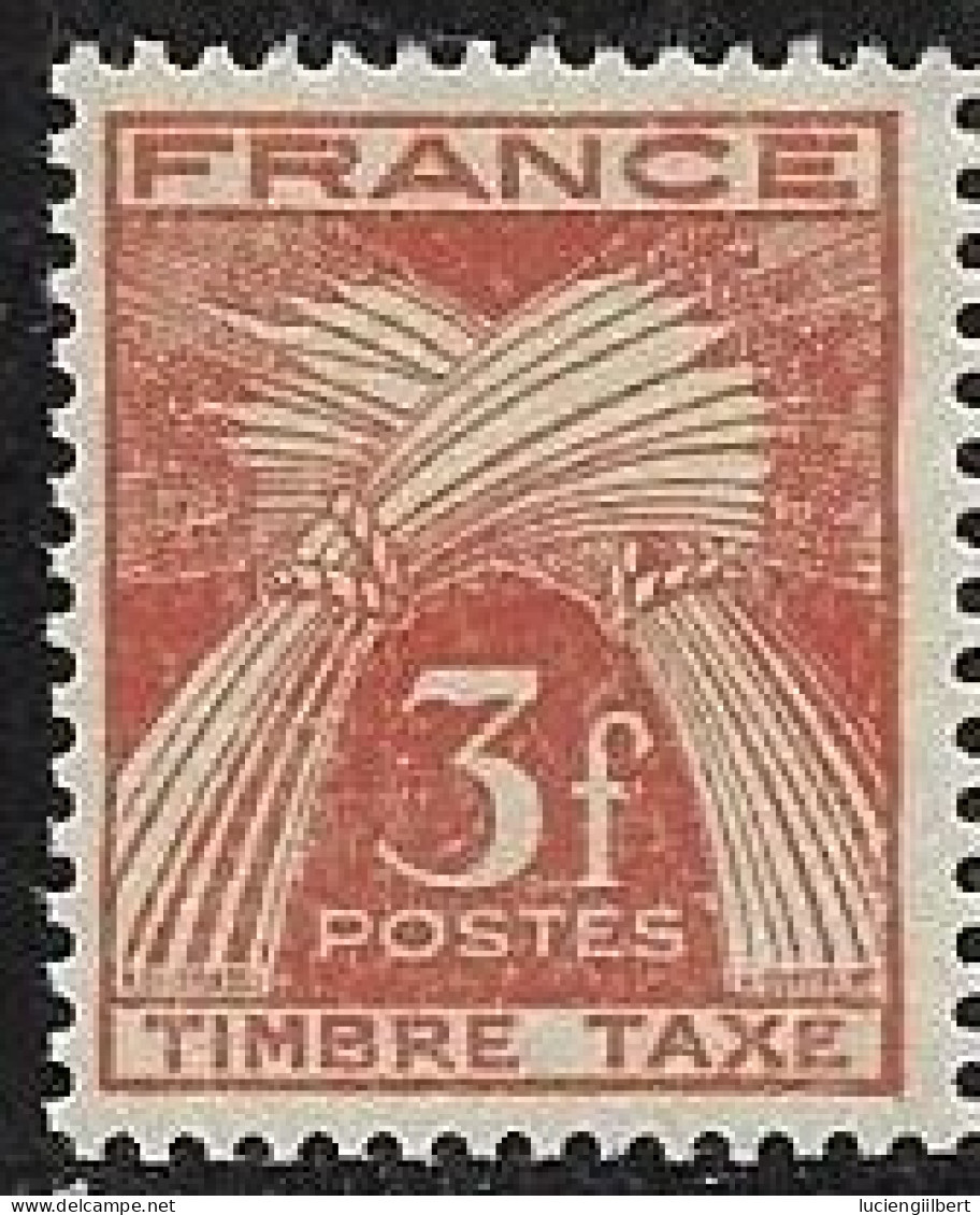 TAXE  -  TIMBRE N° 83  -  GERBE  -  NEUF      -  1946 / 1955 - 1859-1959 Mint/hinged