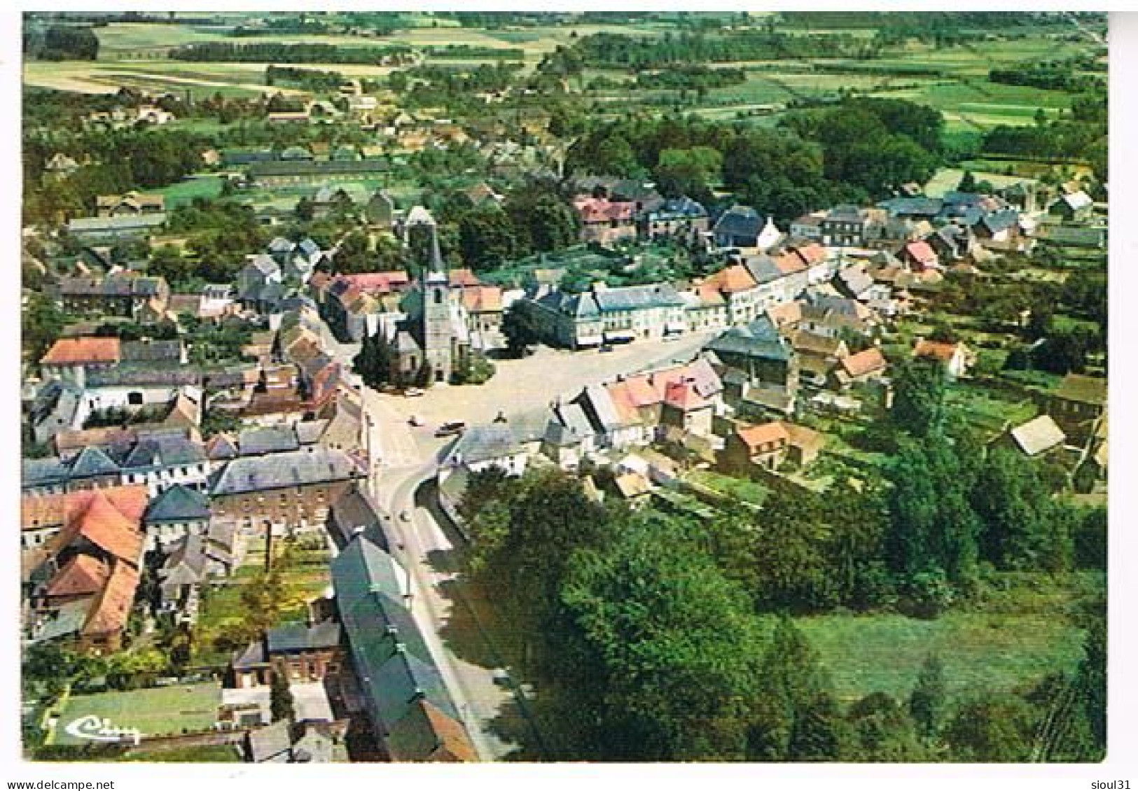 FLOBECQ VUE PANORAMIQUE AERIENNE  1988 - Flobecq - Vlösberg