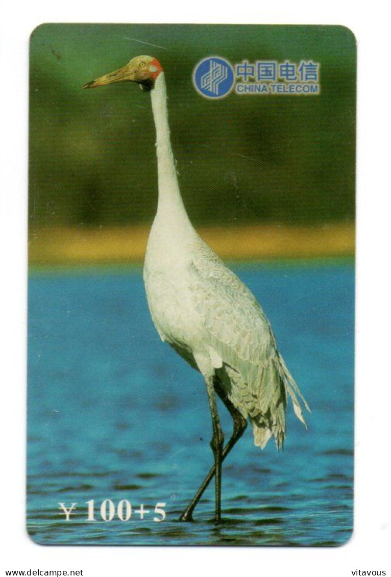 Oiseau Bird Télécarte Chine Phonecard  (K 209) - Cina