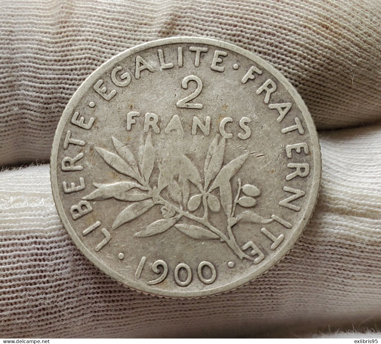 2 Francs Semeuse Argent 1900 - 2 Francs