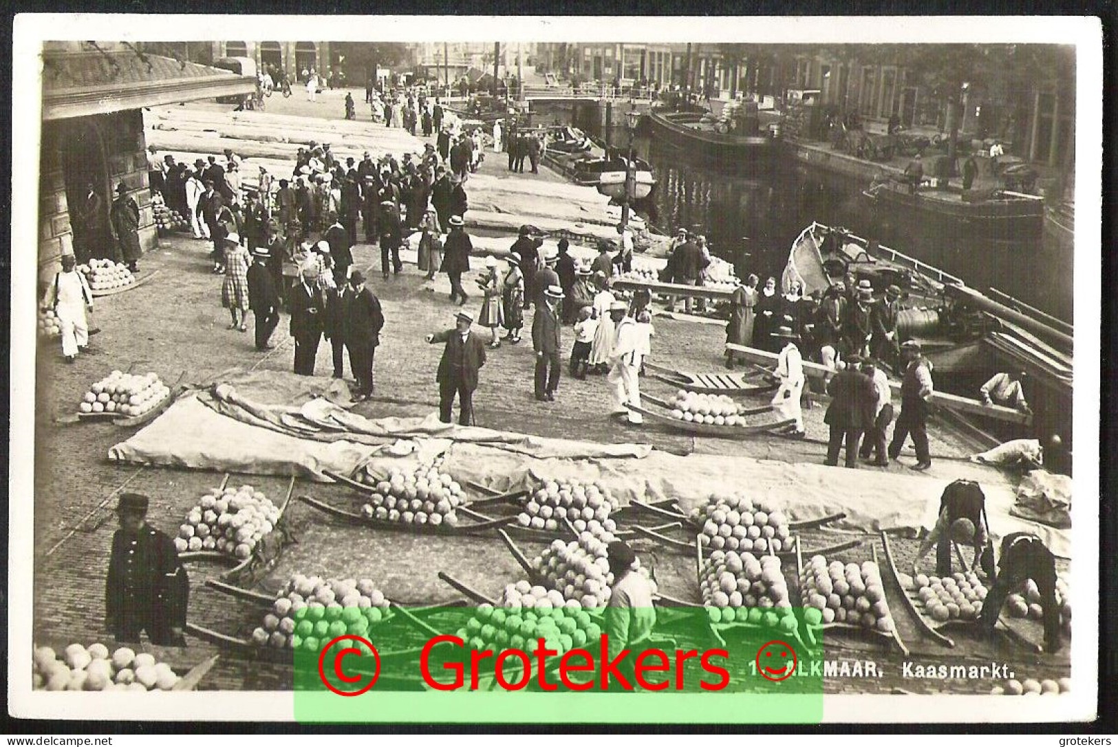 ALKMAAR Kaasmarkt 1931 - Alkmaar