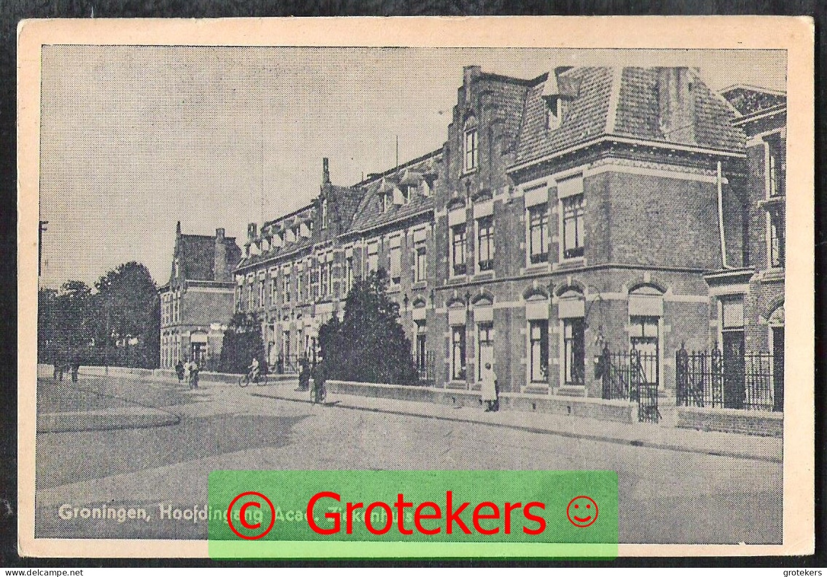 GRONINGEN Academisch Ziekenhuis Hoofdingang 1946 - Groningen