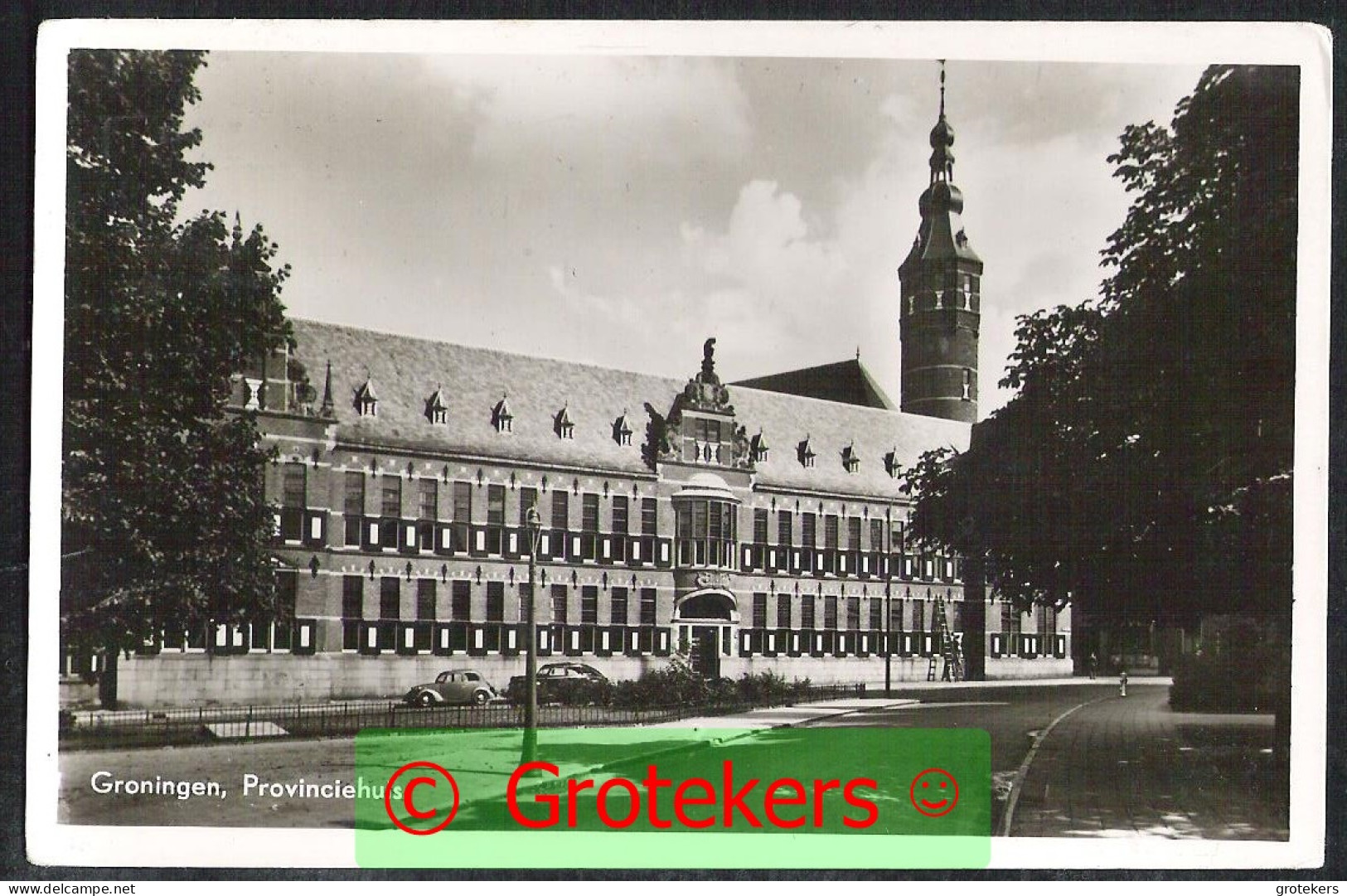 GRONINGEN Provinciehuis 1951 - Groningen