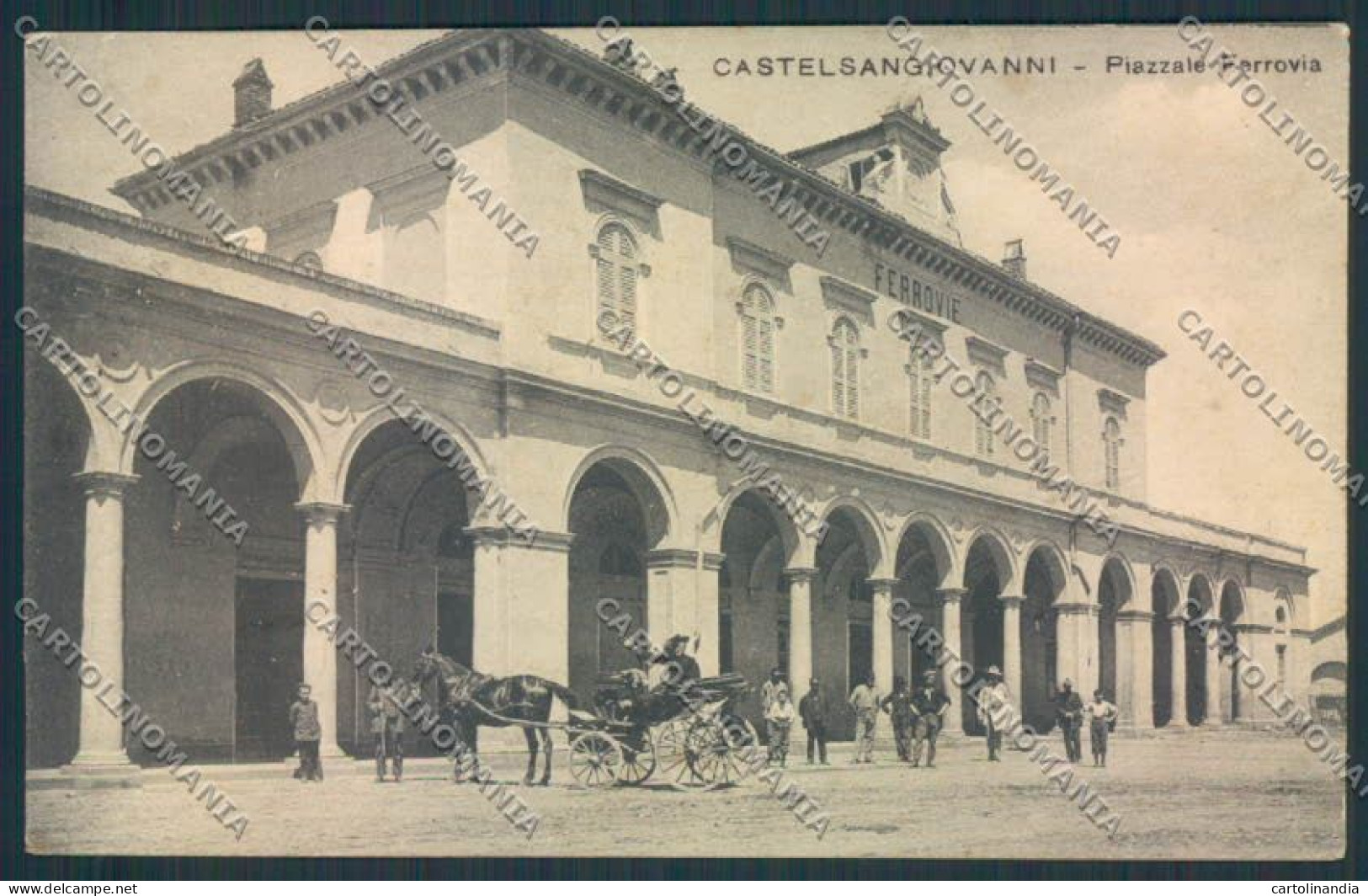 Piacenza Castel San Giovanni Stazione Cartolina MV2773 - Piacenza