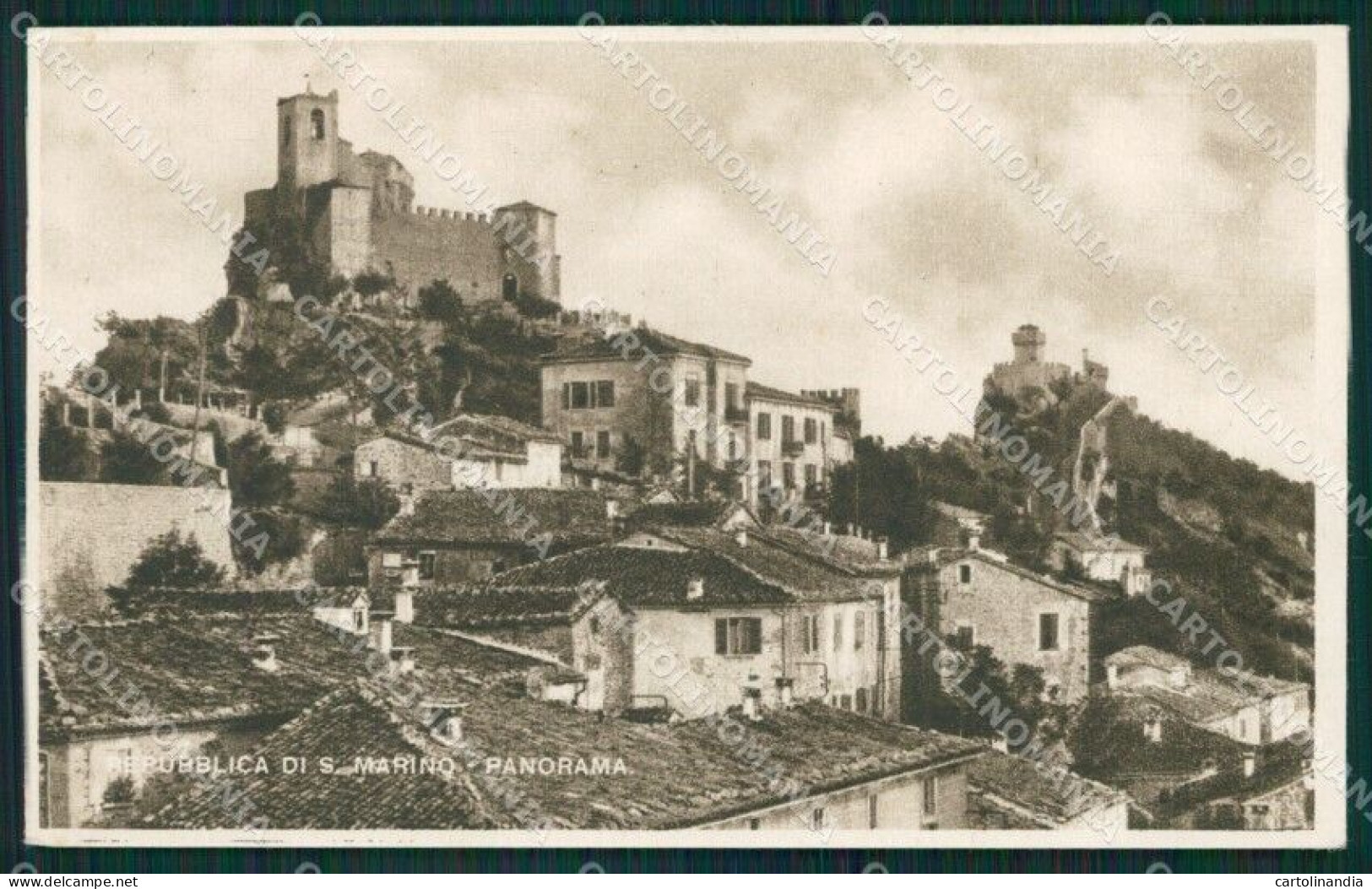 San Marino PIEGA Cartolina MQ5457 - Saint-Marin