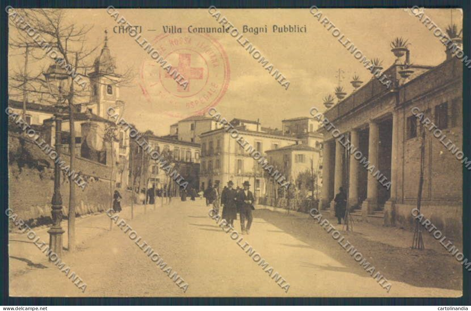 Chieti Città PIEGA Cartolina MV9864 - Chieti