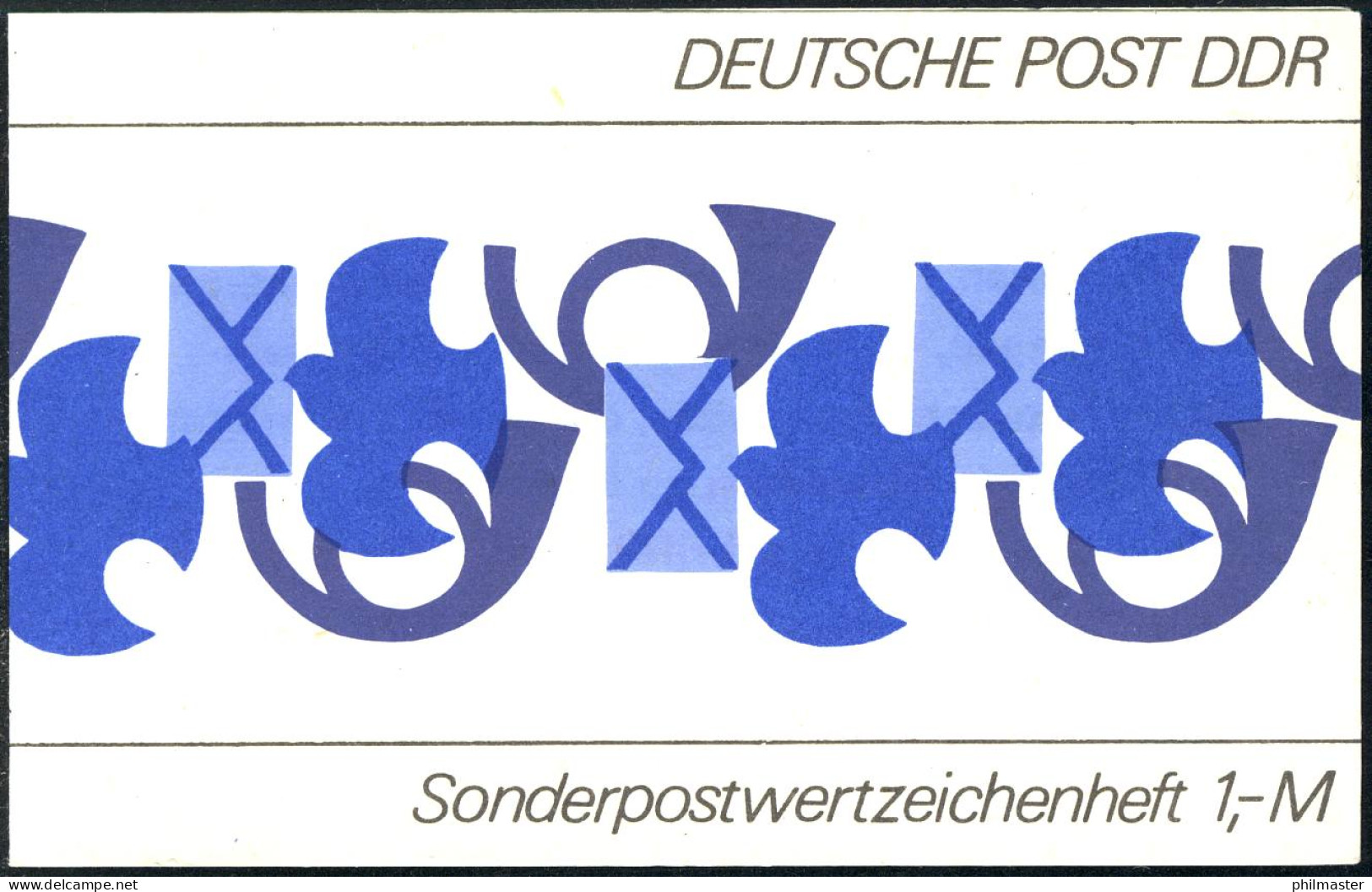 SMHD 15 Posthorn & Brieftaube Mit PLF 2891, Feld 13, ** - Cuadernillos