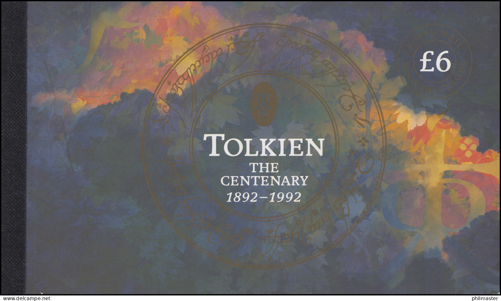 Großbritannien-Markenheftchen 100 Tolkien - Riddle Of The Runes 1992, ** - Booklets