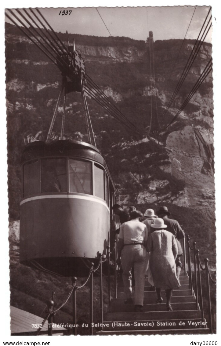 LE SALEVE - Le Téléférique - Station De Veyrier  (carte Photo Animée) - Veyrier