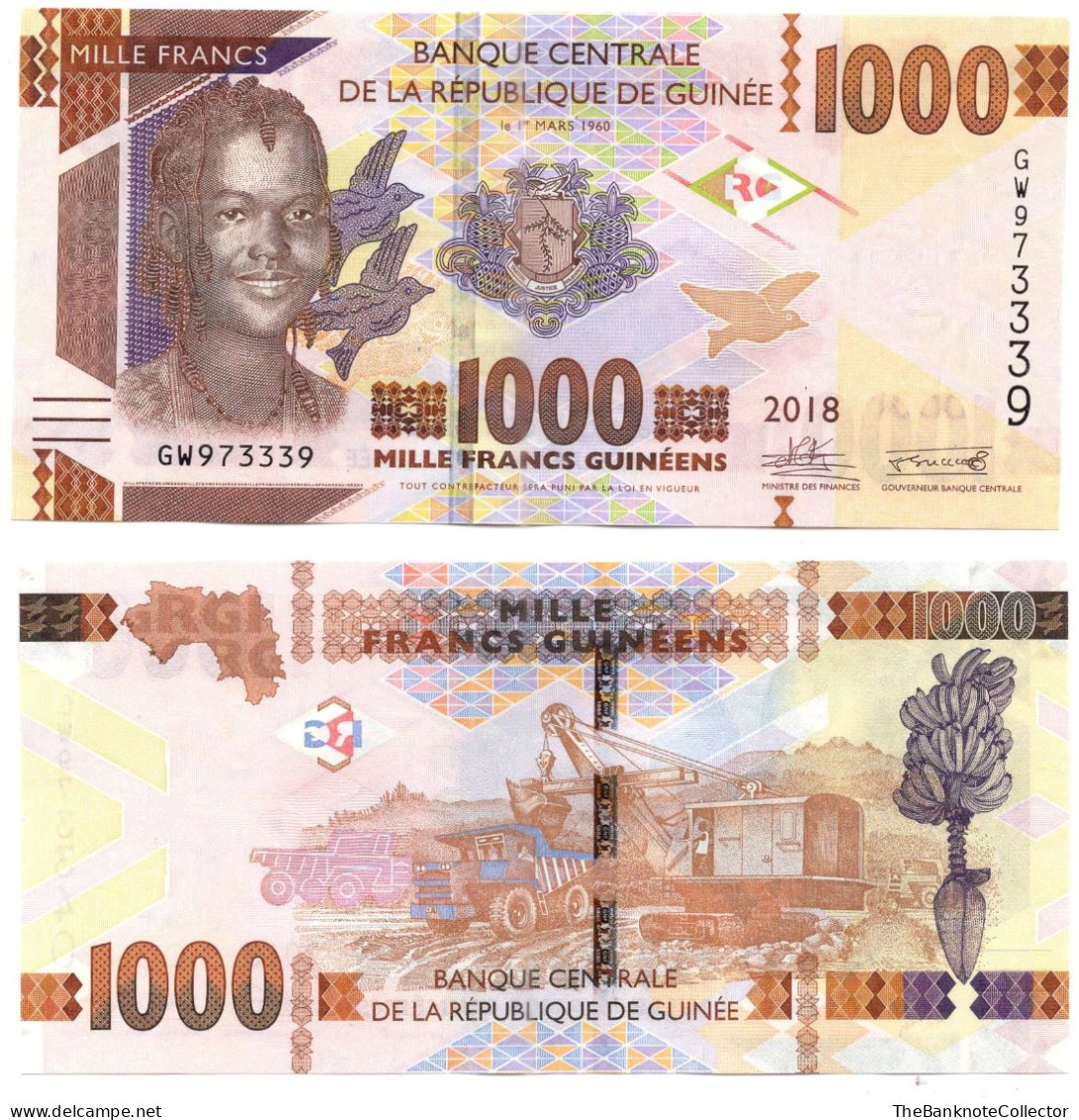 Guinea 1000 Guineens 2018 P-48 UNC - Guinee