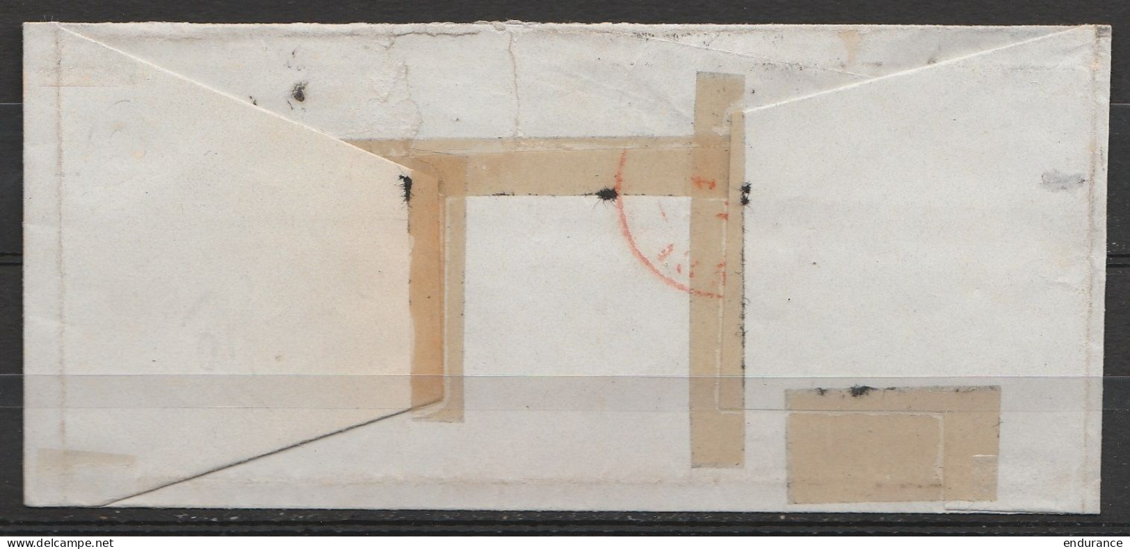 L. Affr. N°7 P86 Càd NEUFCHATEAU /31 MAI 1851 Pour Régisseur Du Château De VIERSET - 1851-1857 Médaillons (6/8)