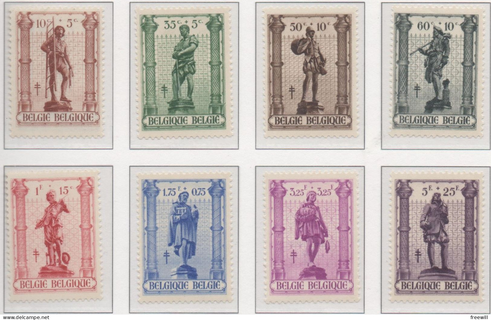 Antituberculeux  - Antitering 1942-1943-1947  XXX - Unused Stamps