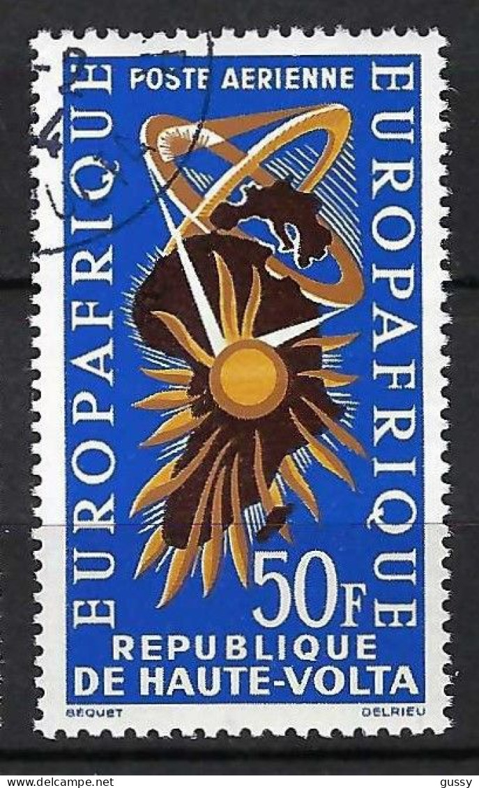 HAUTE VOLTA Ca.1966: Lot D' Obl. "Europafrique" - Haute-Volta (1958-1984)