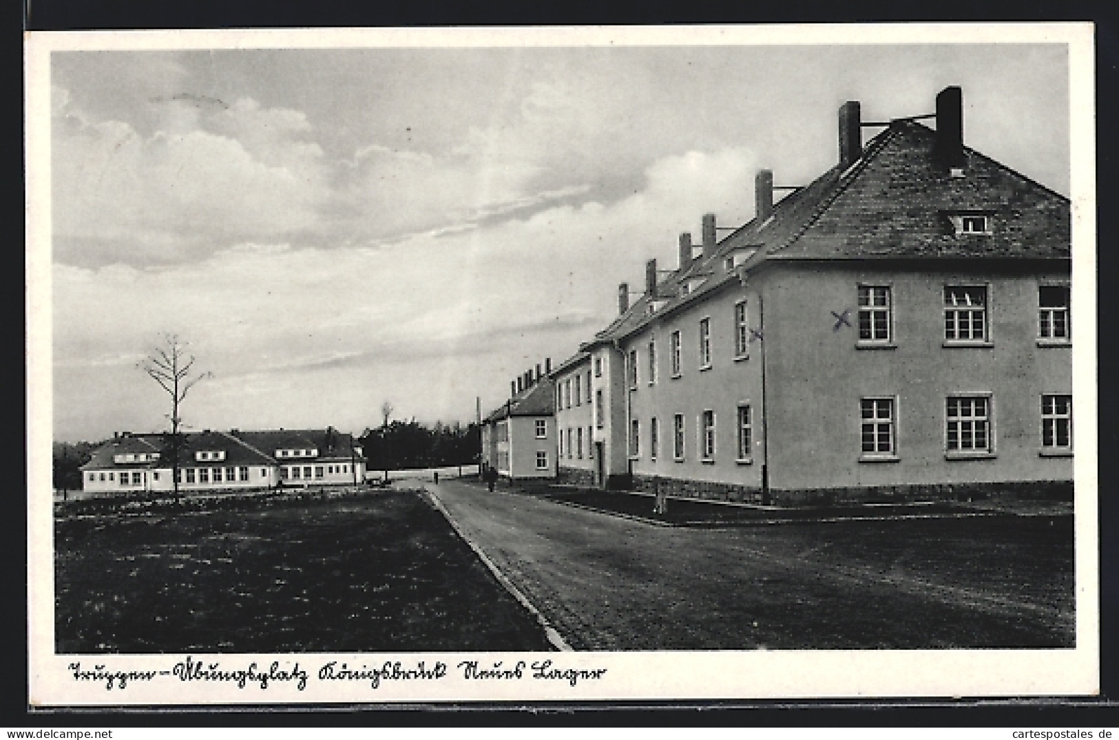 AK Königsbrück, Am Truppen-Übungsplatz, Neues Lager  - Königsbrück