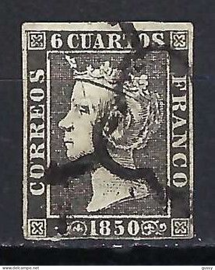 ESPAGNE Ca.1850: Le Y&T 1 Obl. - Used Stamps