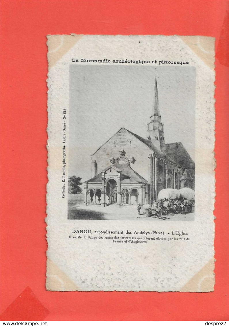 27 DANGU Cpa L ' Eglise                            618  Coll Pasquis - Dangu