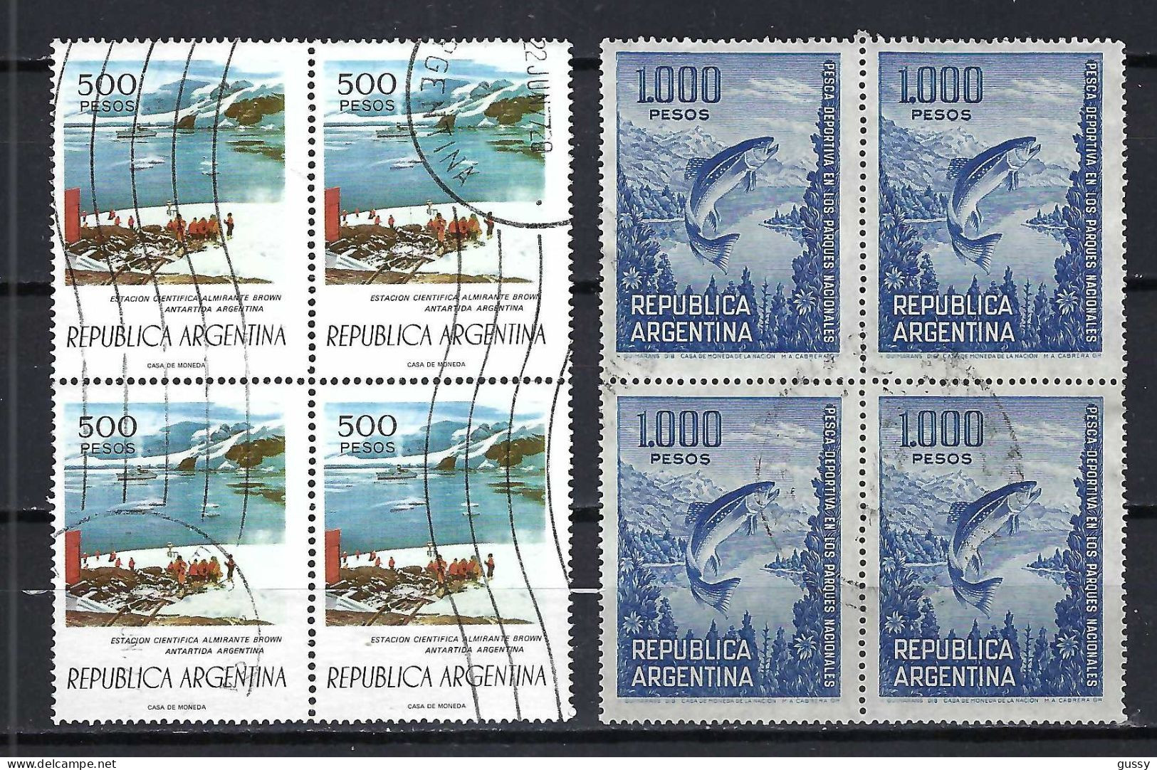 ARGENTINE Ca.1970: Lot D' Obl. - Usados