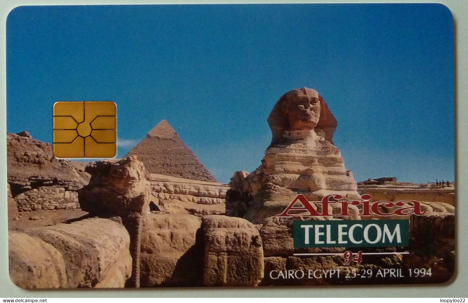 EGYPT - Chip - Gemplus Demo - Africa Telecom - Monetel - A Step Ahead - Egipto