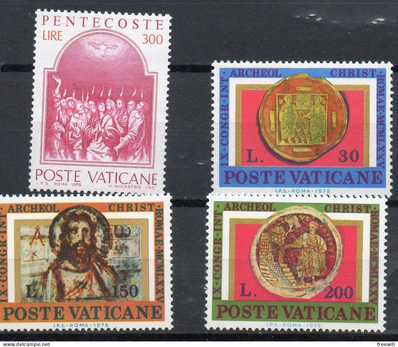 Vatican Archéologie Chrétienne 1975 XXX - Ongebruikt