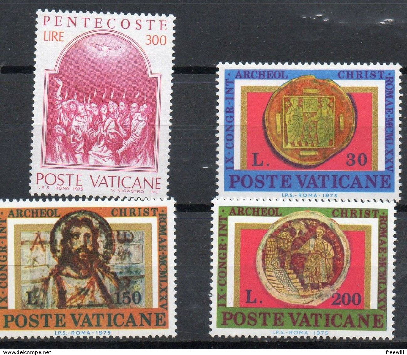 Vatican Archélogie Chrétienne 1975 XXX - Nuevos