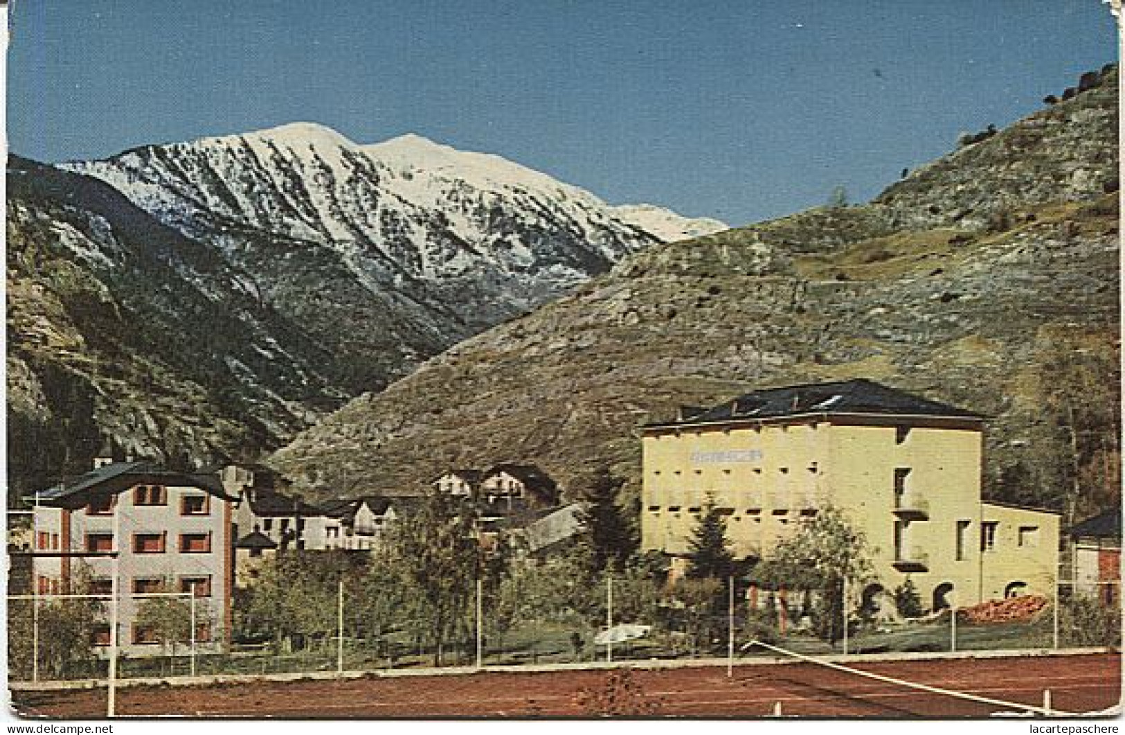 X117962 ANDORRA ANDORRE ORDINO HOTEL COMA Y PISTA DE TENIS - Andorra