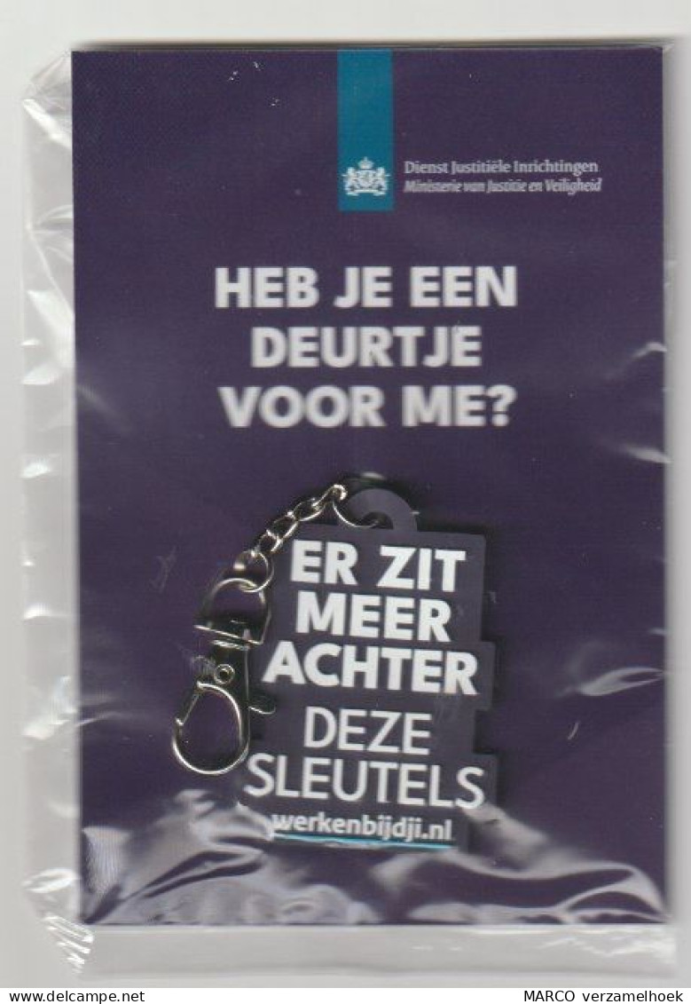 Sleutelhanger- Porte-clés - Key Chain DJI Dienst Justitiële Inrichtingen (NL) - Key-rings