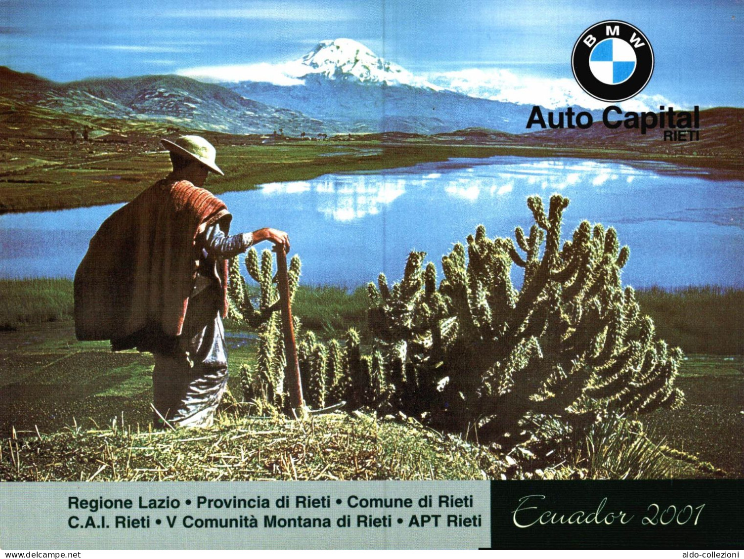 Rieti  Spedizione Ande Equador Chinborazo Cotopaxi FG V494 - Non Classificati