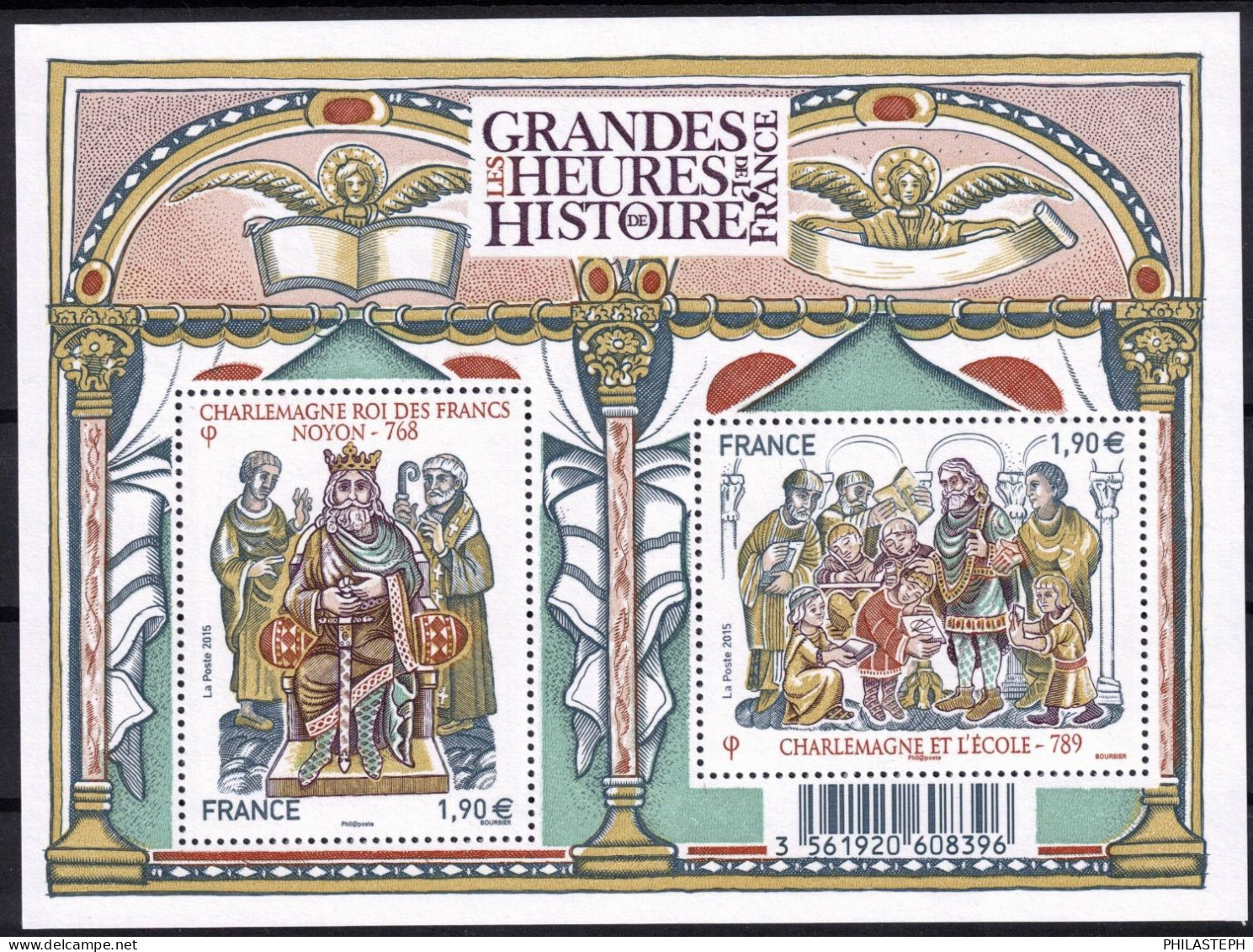 France 2015 Les Grandes Heures De L'Histoire De France - Charlemagne -YT F4943 Neuf ** - Unused Stamps