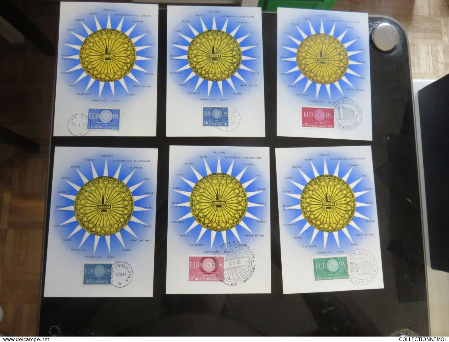 EUROPA ,, LOT DE CARTES MAXIMUM ,,toutes Montrées Recto Et Verso ,,,,, PRIX DERISOIRE ,à Vous De Voir Et étudier - Lots & Kiloware (mixtures) - Max. 999 Stamps