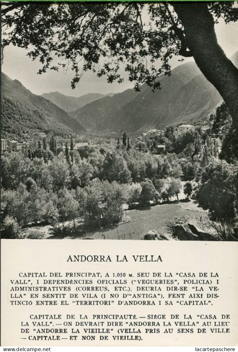 X127540 ANDORRE ANDORRA LA VELLA FOTOTEXT A. PUIGORIOL - Andorra