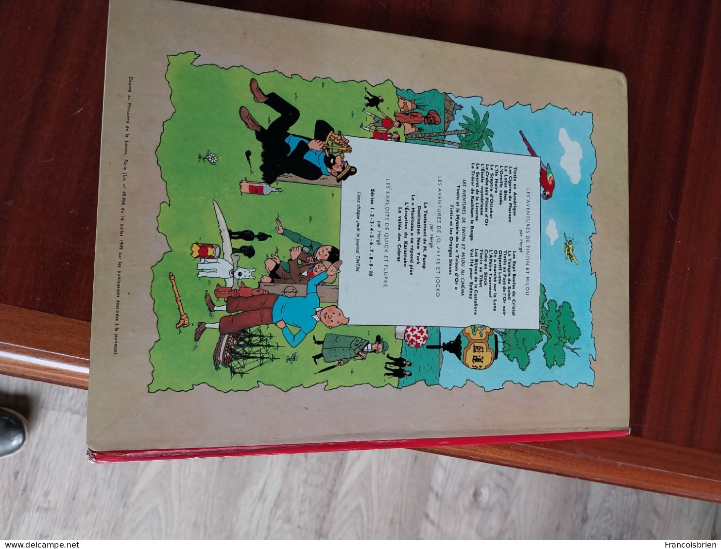 BD Original Tintin, Vol 714 Pour Sydney - Original Edition - French