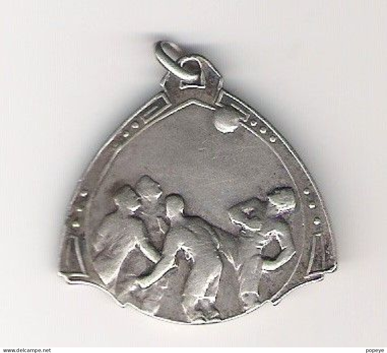 Médaille De Foot De 1923 En Argent 800 - Otros & Sin Clasificación