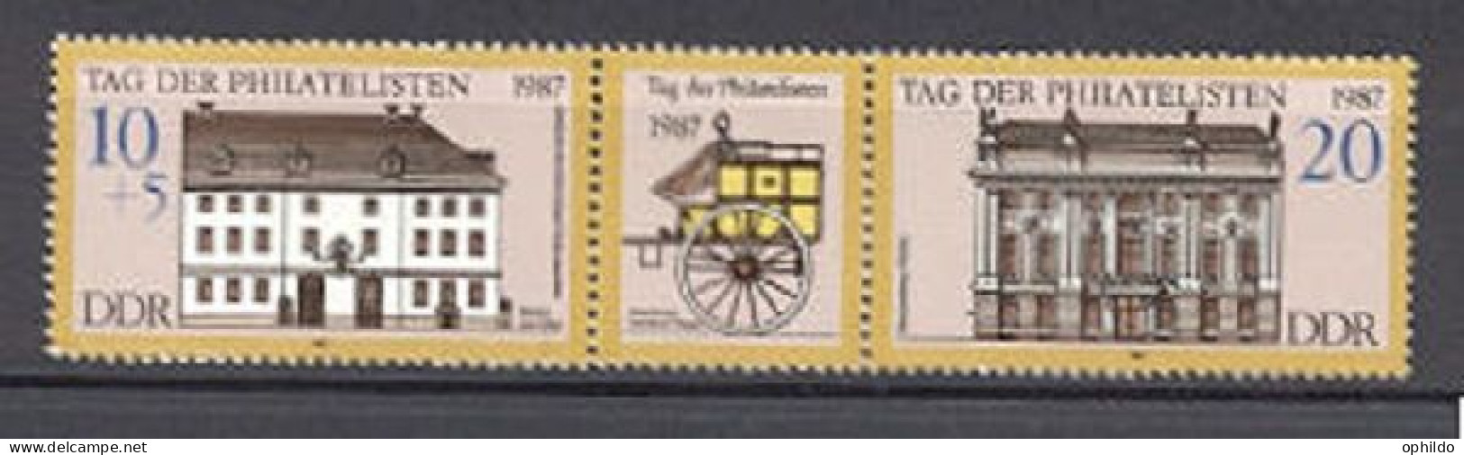 DDR  2738A  * *  TB   Le Triptyque  - Unused Stamps