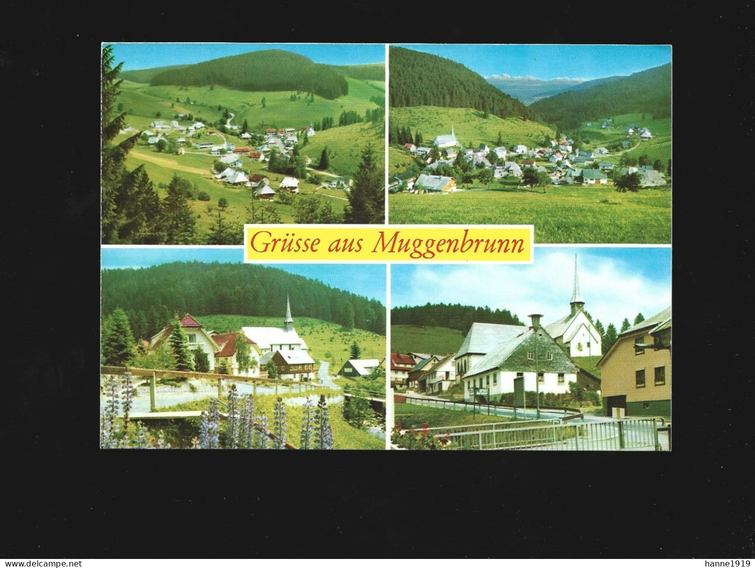 Muggenbrunn Todtnau Photo AK Foto Prentkaart Deutschland Htje - Todtnau