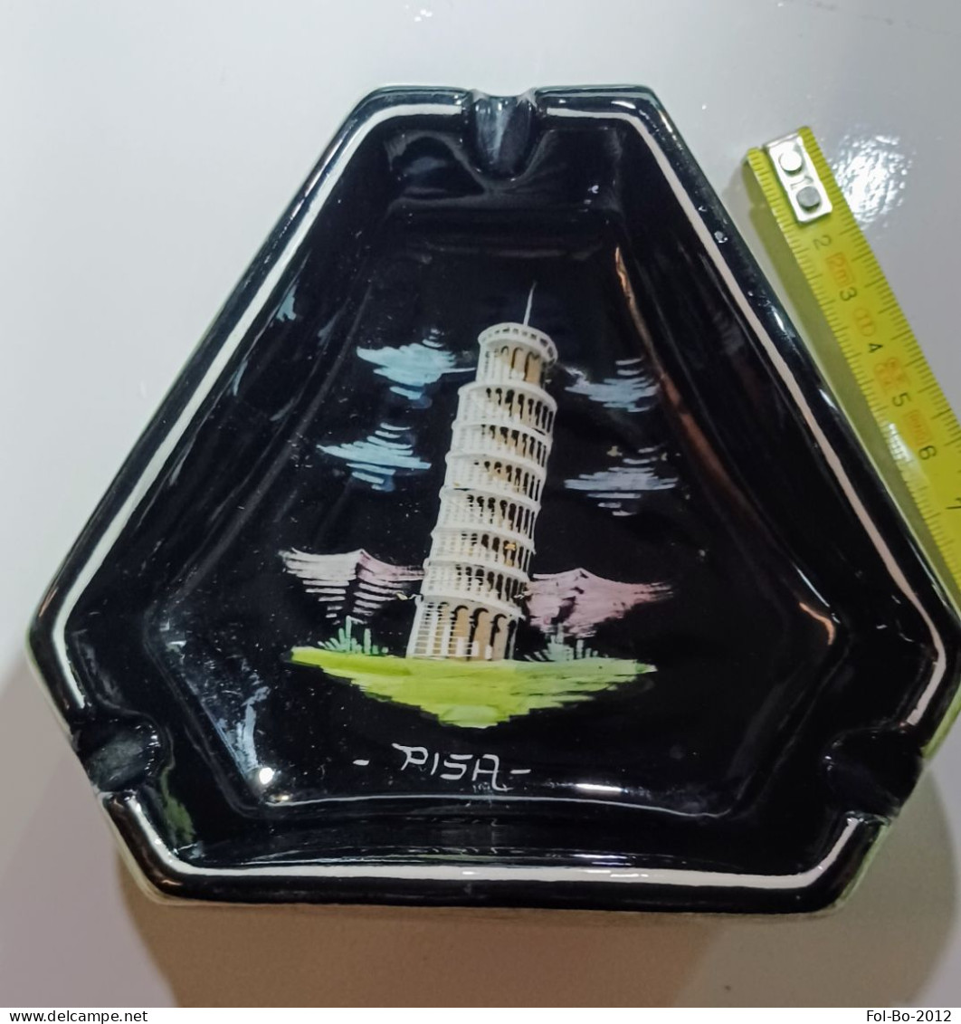 Pisa Portacenere Ceramica Titano Rep.san.marino.anni 70 - Porselein