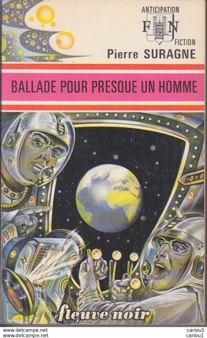 C1 Pierre SURAGNE Ballade Pour Presque Un Homme PELOT Brantonne FNA 1974 EO PORT INCLUS France - Fleuve Noir