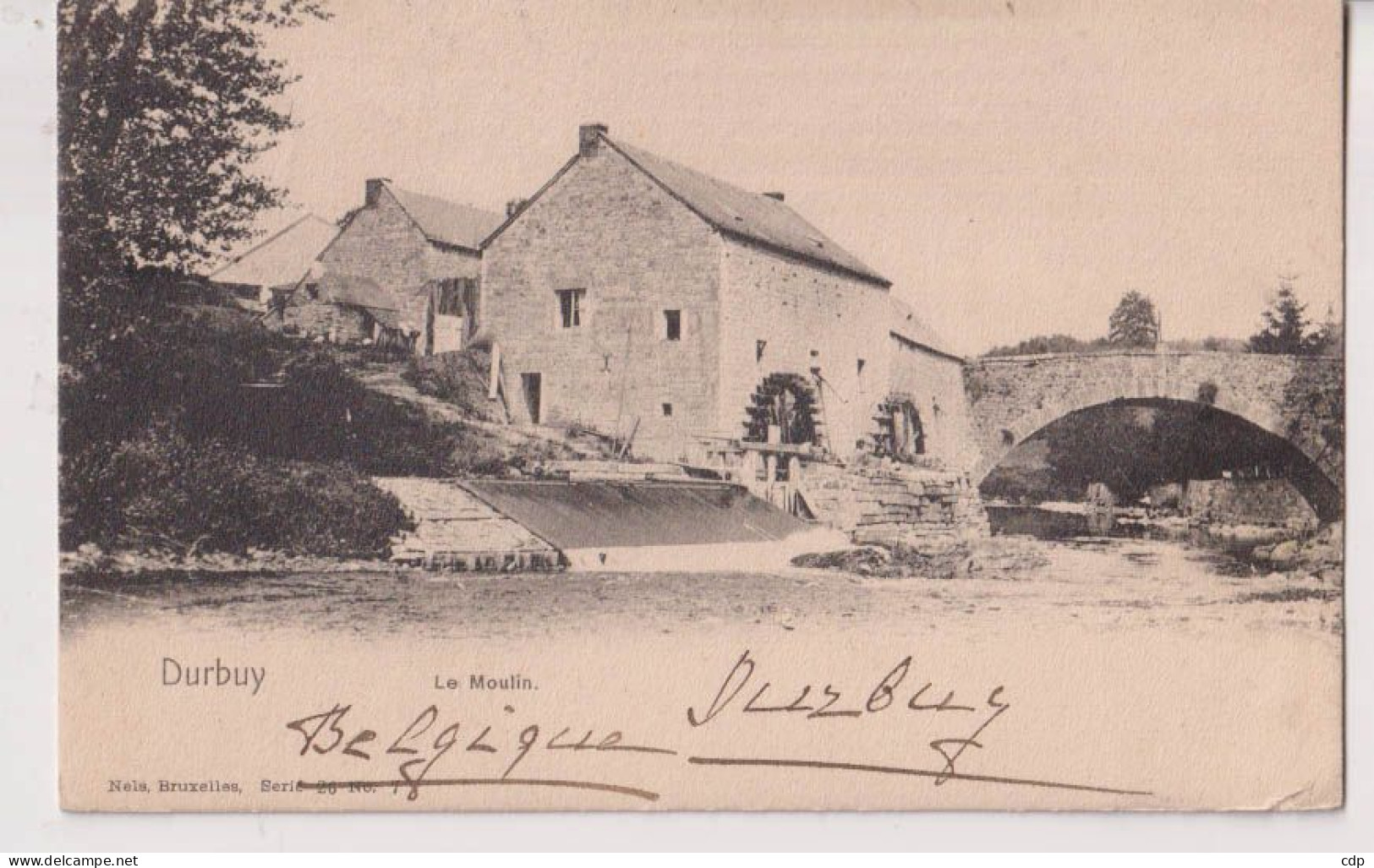 Cpa Durbuy  MOULIN  1910 - Durbuy