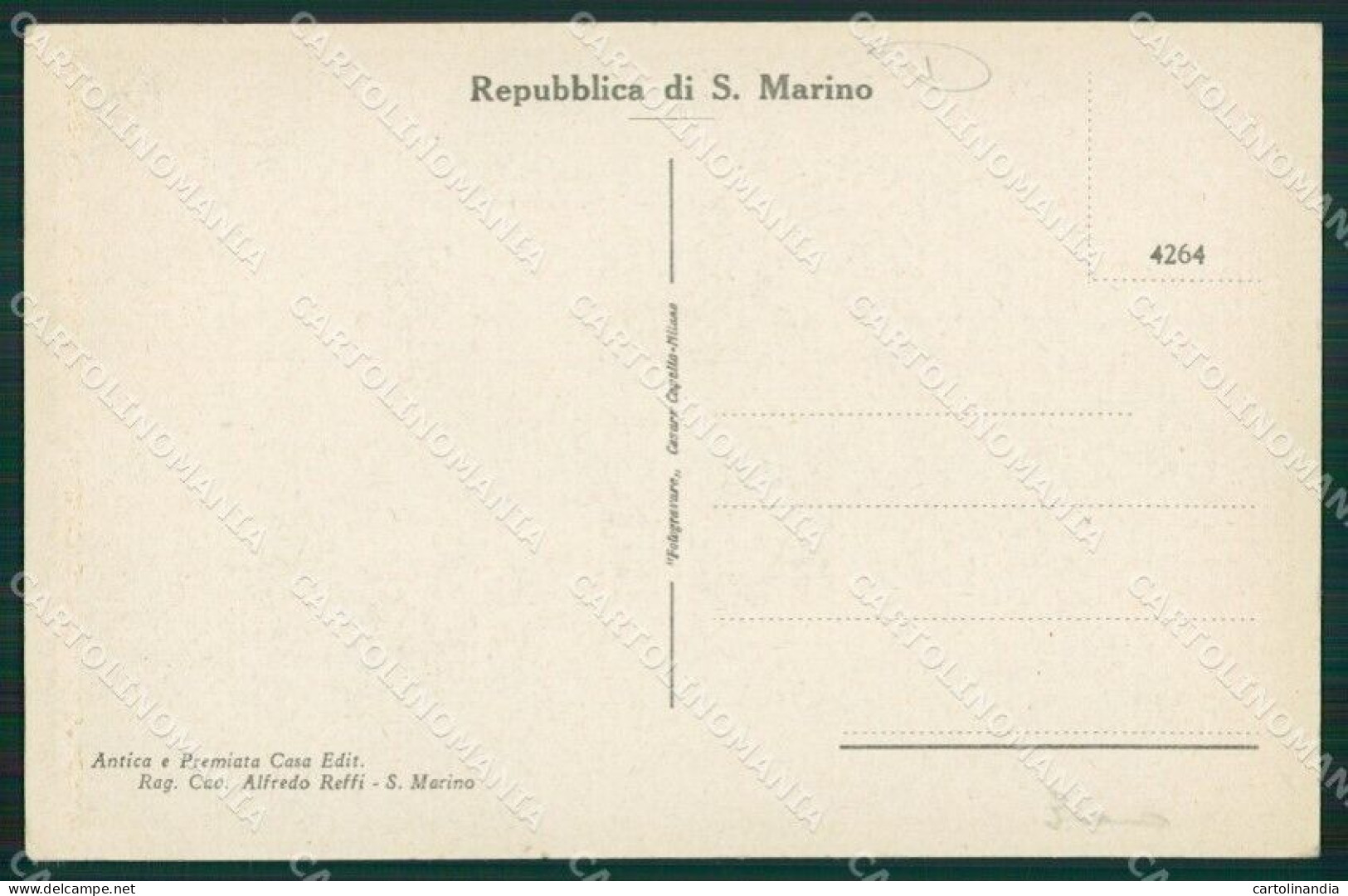 San Marino Cartolina MQ5505 - Saint-Marin