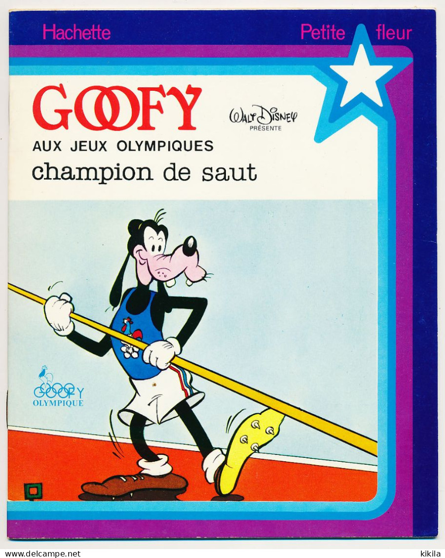 Walt Disney GOOFY Aux Jeux Olympiques Champion De Saut  Goofy Olympique  Collection Petite Fleur - Hachette