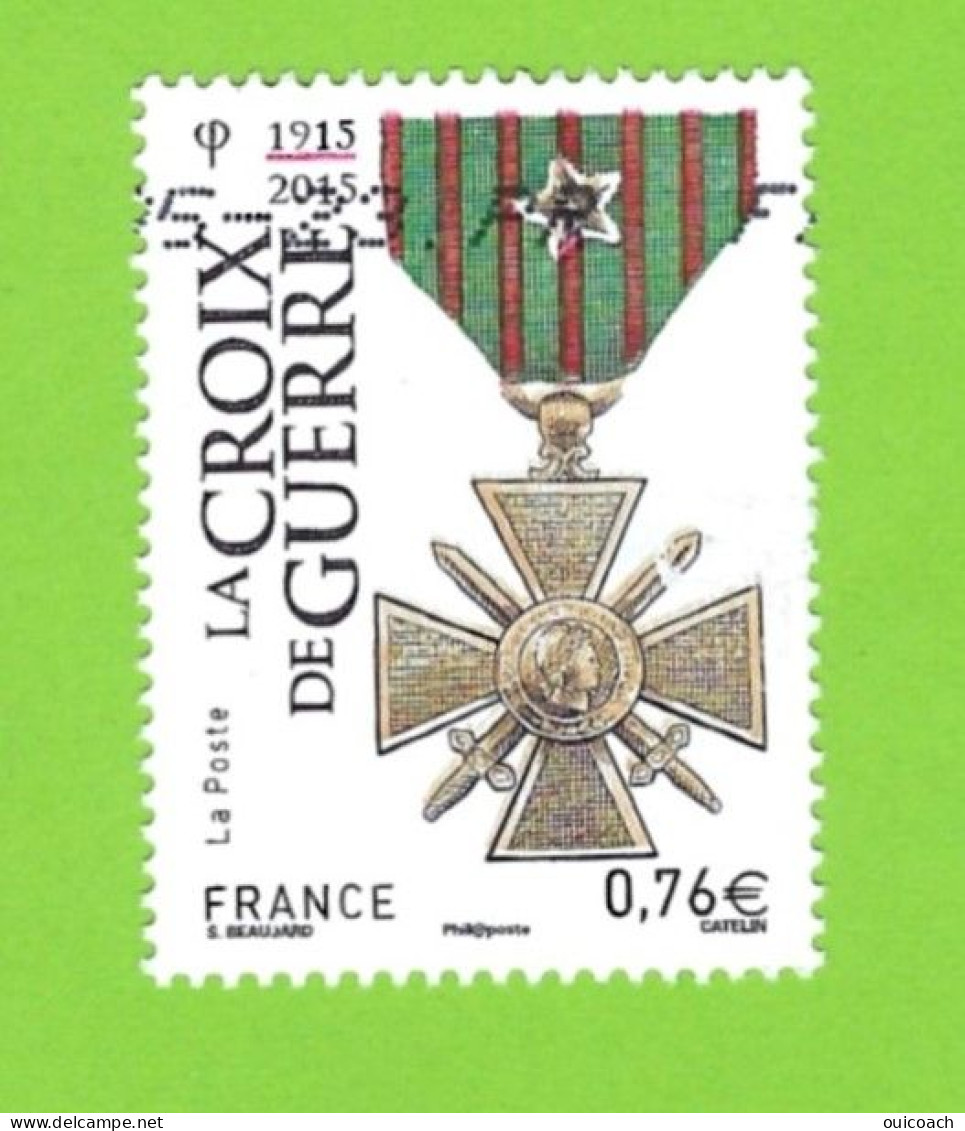 Croix Guerre, 4942 - Oblitérés