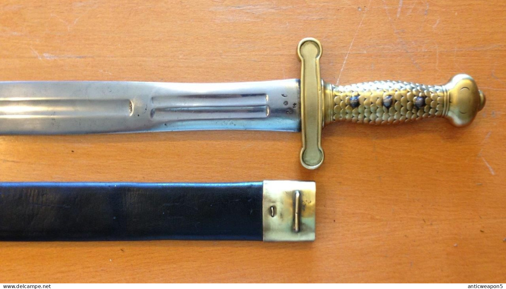 France. Épée D'artillerie à Pied De Soldat M1816 (T145) - Knives/Swords