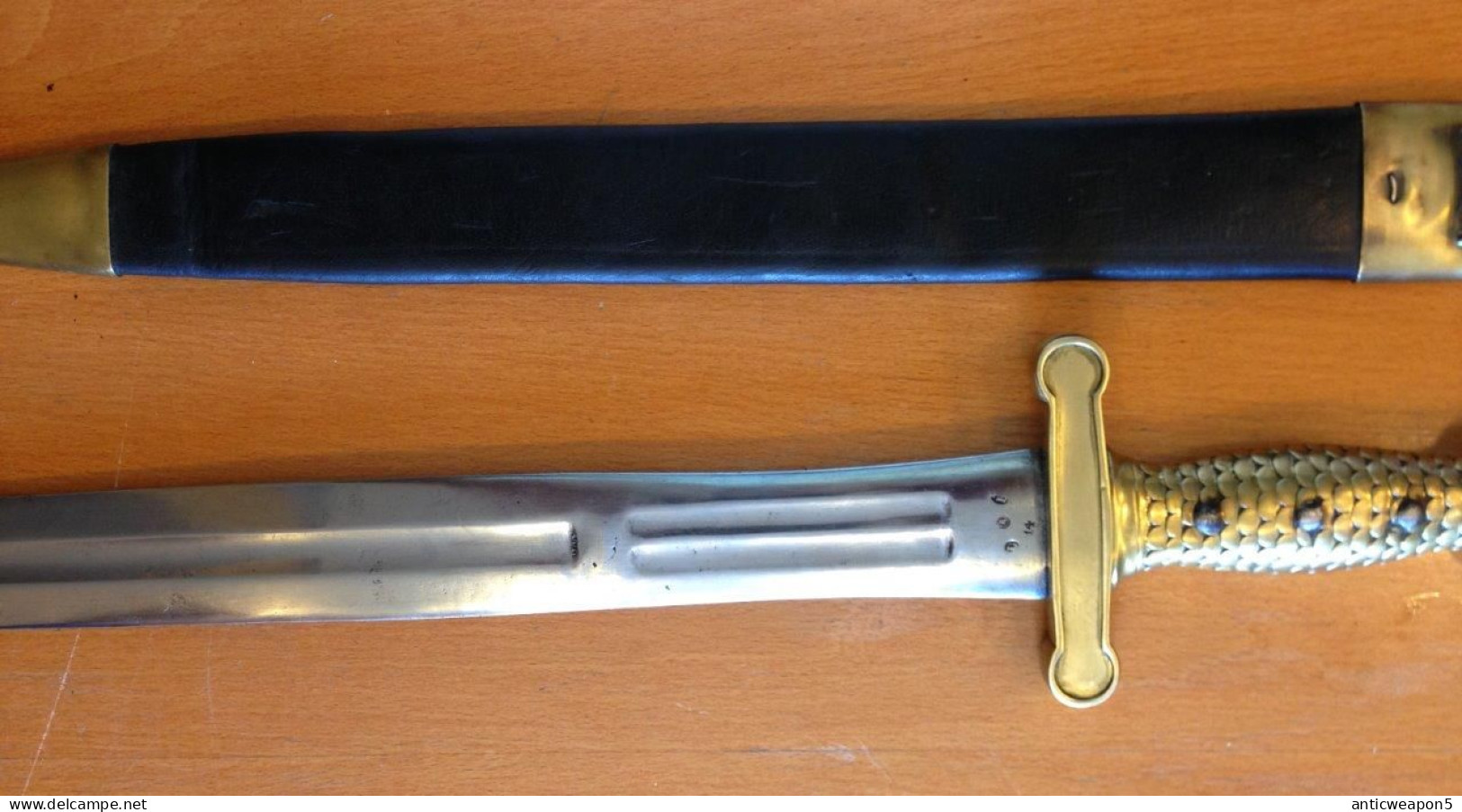 France. Épée D'artillerie à Pied De Soldat M1816 (T145) - Knives/Swords