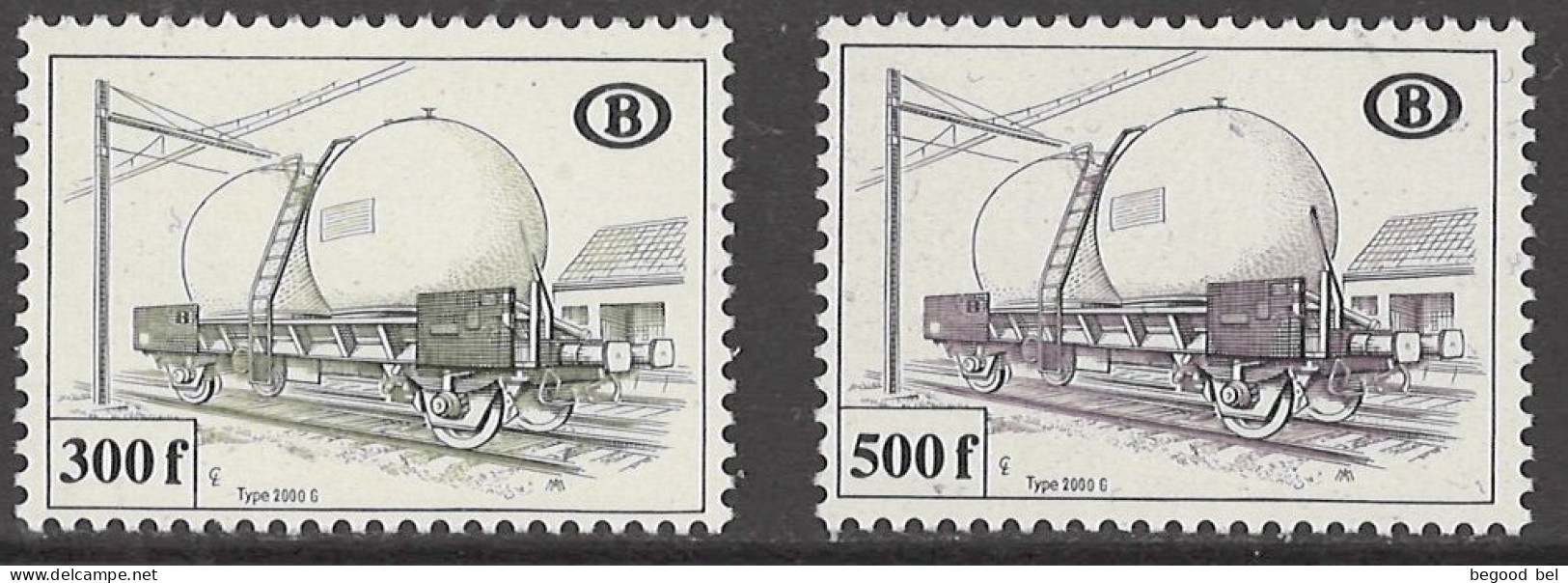 BELGIUM - 1980  - MNH/**  -  COB TR433-454 -  Lot 26001 - Mint
