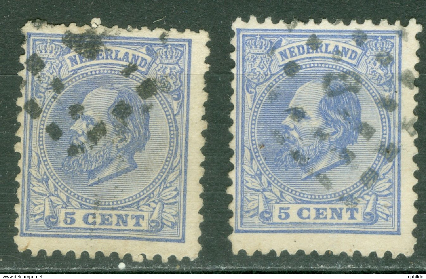 Pays Bas  Yvert  19 Par 2  Ou  Michel  19    Ob  B/TB  - Used Stamps