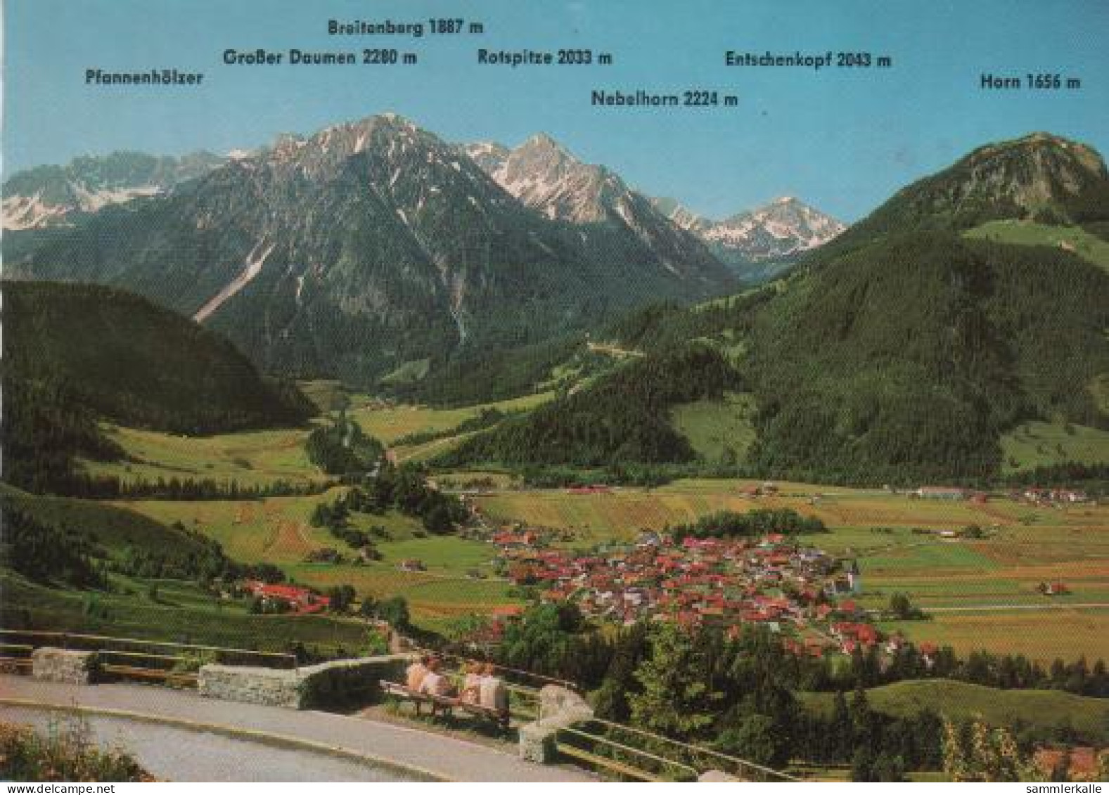 1300 - Hindelang - Mit Blick Auf Bad Oberdorf - Ca. 1980 - Sonthofen