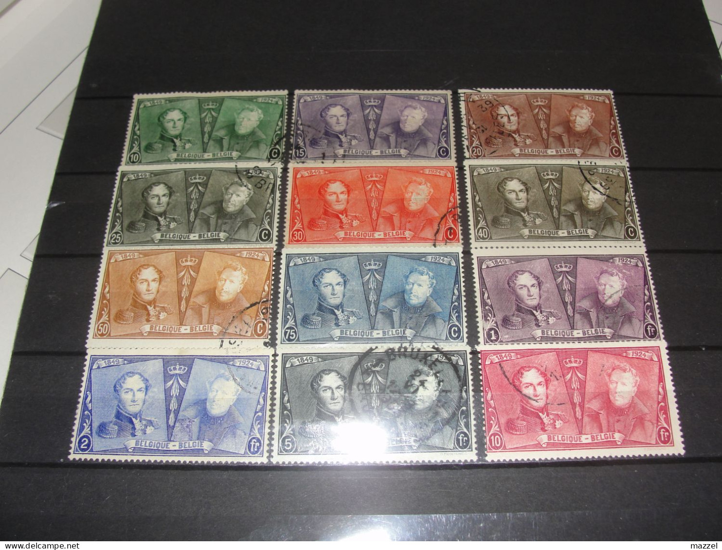 BELGIE  NUMMER 221-233 GEBRUIKT,  (USED),NUMMER 226 MIST - Used Stamps